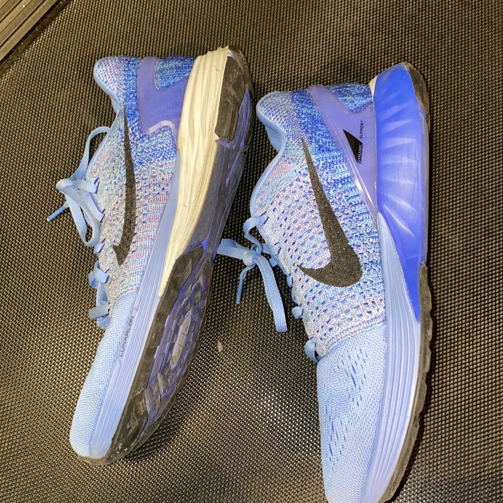 Nike, Blue and black, Lunarglide, Women’s size 9.5